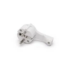 Kép 2/5 - Lengő dugó, 250V~50Hz / 16A, fehér, 90°-os