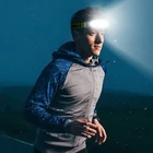 Kép 2/5 - Fejlámpa gesztusvezérléssel - piros / fehér COB LED - 800 mAh akkumulátor - IP54