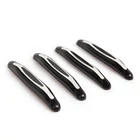 Kép 2/4 - Univerzális ajtóélvédő - krómozott - 4 db / csomag