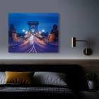 Kép 2/2 - LED-es fali hangulatkép - "Lánchíd" - 2 x AA, 38 x 48 cm