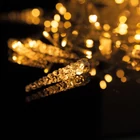 Kép 2/6 - LED-es fényfüggöny - jégcsappal - 3,5 x 0,7 m - 180 melegfehér LED - IP44