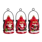 Kép 2/6 - Karácsonyi LED-es lámpás - 3 féle - 7,5 x 11,5 cm