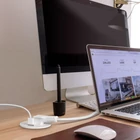 Kép 3/5 - Rejtett - beépíthető konnektor + USB - fehér