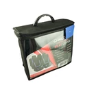 Kép 3/4 - Autós üléshuzat szett - kék / fekete - 9 db-os - HSA001