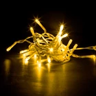 Kép 3/5 - Fényfüggöny - 100 db melegfehér LED-del - 3 x 1 m - 230V - távirányítós