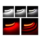 Kép 4/5 - Fejlámpa gesztusvezérléssel - piros / fehér COB LED - 800 mAh akkumulátor - IP54