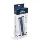 Kép 4/4 - Sarokelosztó - kapcsolós - 4 x 250V, 16A - 2 x USB, 2,1A - alumínium ház