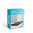 Kép 4/4 - Fém kávékapszula tartó - 20 db Dolce Gusto kapszulákhoz - 300 x 240 x 70 mm - matt fekete