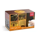 Kép 5/5 - LED-es fényháló - 100 db melegfehér LED-del - 1,5 x 1,5 m - 230V - távirányítós