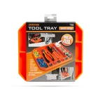 Kép 6/6 - Gumi szerszámos tálca tárolórekeszekkel - vonalzóval - 26 x 23,5 x 2,5 cm