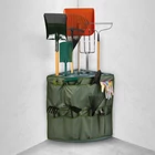 Kép 1/7 - Műanyag kerti szerszámtartó sarok - falra rögzíthető - 43 x 43 x 59 cm