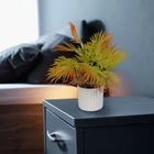 Kép 1/2 - Műnövény dekoráció műpálma - 22 x 8,5 cm