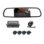 Kép 1/8 - Tolatókamera és radar szett - kijelzős visszapillantóval