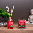 Kép 1/4 - Illatgyertya és illatosító szett - alma & fahéj - 120 g + 100 ml