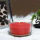 Kép 1/3 - Illatgyertya - eper & krém - 350 g