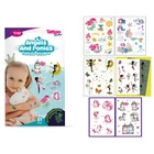 Kép 1/5 - Angyalok és pónik tetoválás matrica szett - 51 db / csomag