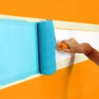 Kép 2/3 - Maszkolószalag - oldószeres ragasztóval - 50 m x 50 mm - fehér