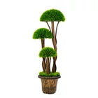 Kép 2/2 - Műnövény dekoráció - gömb buxus fa - 90 cm