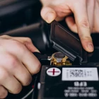 Kép 2/3 - Akkumulátor saru szett - réz - 2 db / blister