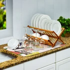 Kép 2/2 - Mikroszálas edényszárító alátét - 38 x 51 cm - déligyümölcs mintás