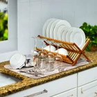 Kép 2/2 - Mikroszálas edényszárító alátét - 38 x 51 cm - barna mintás