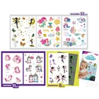 Kép 2/5 - Angyalok és pónik tetoválás matrica szett - 51 db / csomag