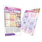 Kép 2/2 - Mosaic Arcfestő Sablon - pillangó - rózsa - 3 db / csomag