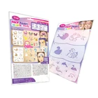 Kép 2/2 - Mosaic Arcfestő Sablon - delfin - hattyú - 3 db / csomag