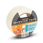 Kép 3/3 - Maszkolószalag - oldószeres ragasztóval - 50 m x 50 mm - fehér