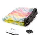 Kép 3/5 - Szúnyogháló függöny ajtóra - mágneses - 100 x 210 cm - cikkcakkos