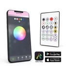 Kép 3/6 - Smart fényfüzér - csillag - zene mód - USB - 25 RGB LED - 5 m - Bluetooth