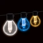 Kép 4/9 - Smart szolár fényfüzér - 15 db fehér LED - állítható színhőmérséklet - 7,5 m - bluetooth