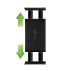 Kép 4/5 - Univerzális tablettartó fejtámlára - 18 x 7 x 12 cm - fekete