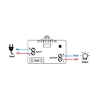 Kép 4/5 - Vezeték nélküli KINETIC kapcsoló vezérlőegység - 110 - 230 V AC
