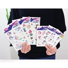 Kép 4/5 - Angyalok és pónik tetoválás matrica szett - 51 db / csomag