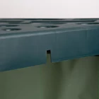 Kép 5/7 - Műanyag kerti szerszámtartó sarok - falra rögzíthető - 43 x 43 x 59 cm