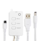 Kép 5/6 - Smart fényfüzér - csillag - zene mód - USB - 25 RGB LED - 5 m - Bluetooth