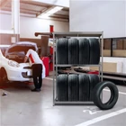 Kép 6/8 - Gumiabroncs tároló állvány - fém - 180 x 120 x 40 cm