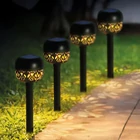 Kép 1/4 - Leszúrható szolár lámpa - 1 melegfehér LED - 8 x 8 x 38 cm