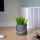 Kép 1/3 - Műnövény dekoráció - kosár - 11 x 18 cm - 3 féle