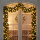 Kép 1/3 - Fenyő girland - zöld - 270 cm