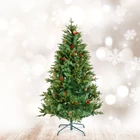 Kép 1/2 - Műfenyő - 180 cm - PE / PVC - piros bogyóval