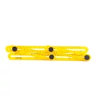 Kép 2/3 - Műanyag négyoldalú vonalzó, szögmásoló   31 x 18 cm