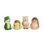 Kép 2/3 - Szolár állatfigurák - 4 féle - mozgó szemekkel - 104 x SMD LED - 20 cm