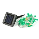 Kép 2/3 - Szolár LED fényfüzér - szitakötő - 2,4 m - 25 LED - melegfehér