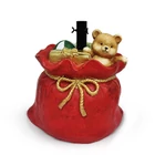 Kép 2/4 - Karácsonyfatalp - mikulászsák - műkő - 41,5 x 31 x 42,5 cm