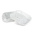 Kép 2/4 - Air fryer sütőpapír (olaj nélküli sütőhöz, mintás, négyzet, 23 cm, 50 db / csomag)