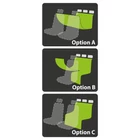 Kép 2/3 - Ülésvédő huzat háziállatoknak - fekete - 130 x 160 cm