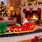 Kép 3/5 - Karácsonyi kisvasút - világít - elemes - 3 féle pálya