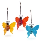 Kép 4/8 - Szolár lámpa - leszúrható / függeszthető - pillangó - többféle - 12 x 6 x 21,5 cm - 4 LED